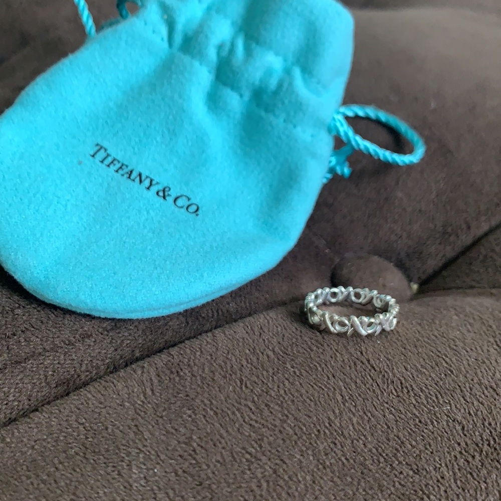Authentic Tiffany XOXO ring Discontinued